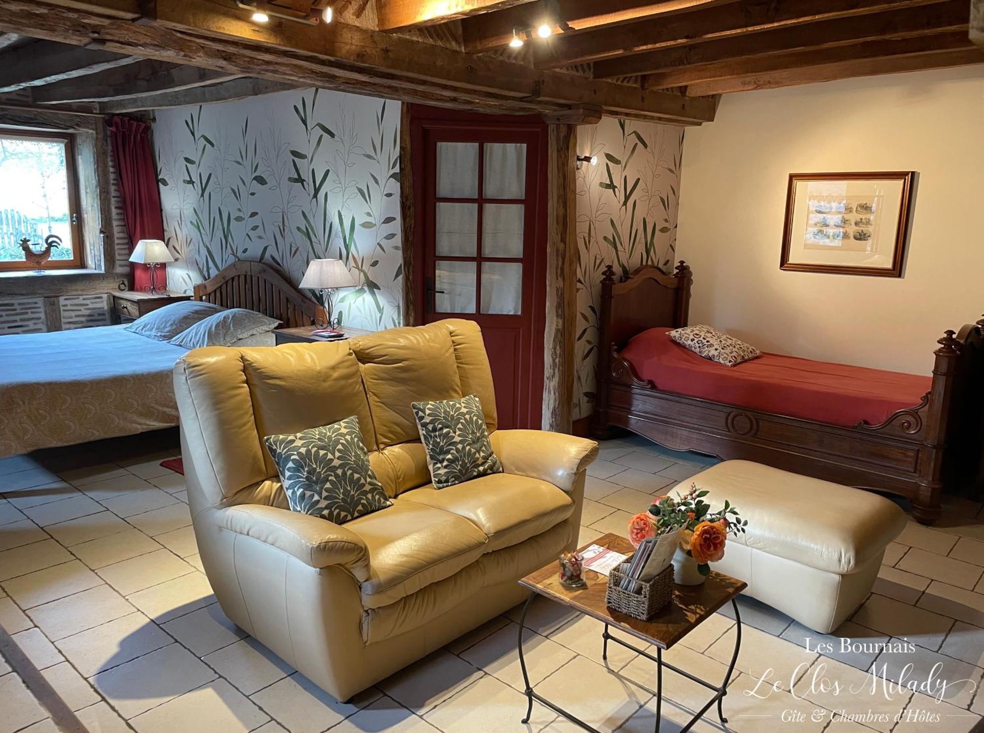 L'Ile-Bouchard Chambres D'Hotes Les Bournais - Le Clos Milady מראה חיצוני תמונה