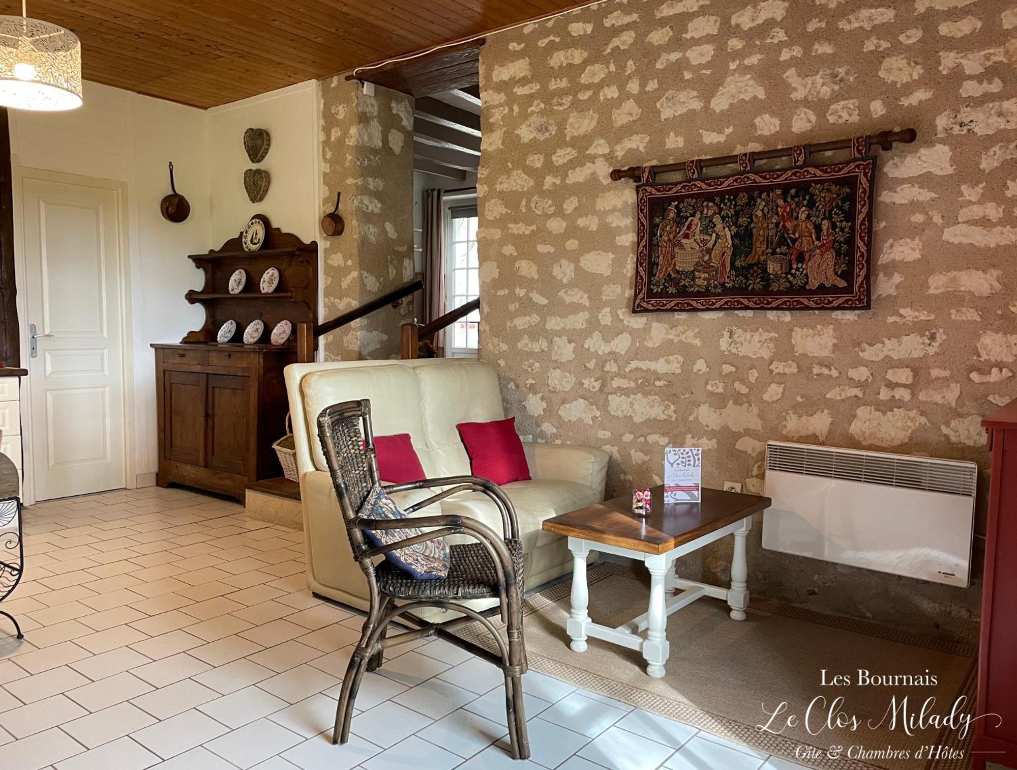 L'Ile-Bouchard Chambres D'Hotes Les Bournais - Le Clos Milady מראה חיצוני תמונה